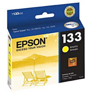 Cartucho Tinta Original Epson 133 Amarelo