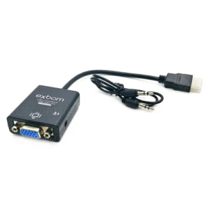 Cabo HDMI para VGA Exbom CC-HV100