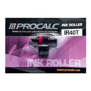 Rolete entintador para calculadora IR40T Bicolor