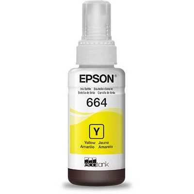 Refil Tinta Epson 664 Amarelo