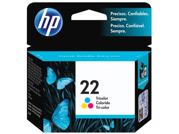 Cartucho Tinta Original HP 22 Color