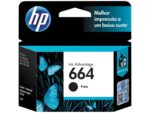 Cartucho Tinta Original HP 664 Preto