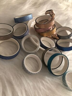 Kit com 03 washi tapes